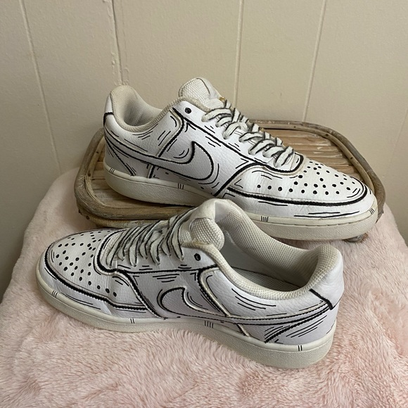 Custom 2D Nike Tennis Shoes - Picture 4 of 13